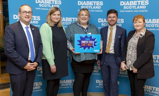 Photo of Paul O'Kane MSP, Jenni Minto, Minister, Kirsty French, John Kinnear, Emma Harper MSP.jpg