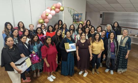 Attendees of the ladies' afternoon