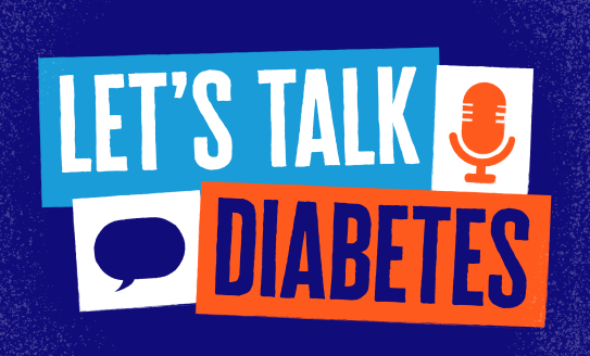 Let's Talk Diabetes Logo - Northern Ireland podcast